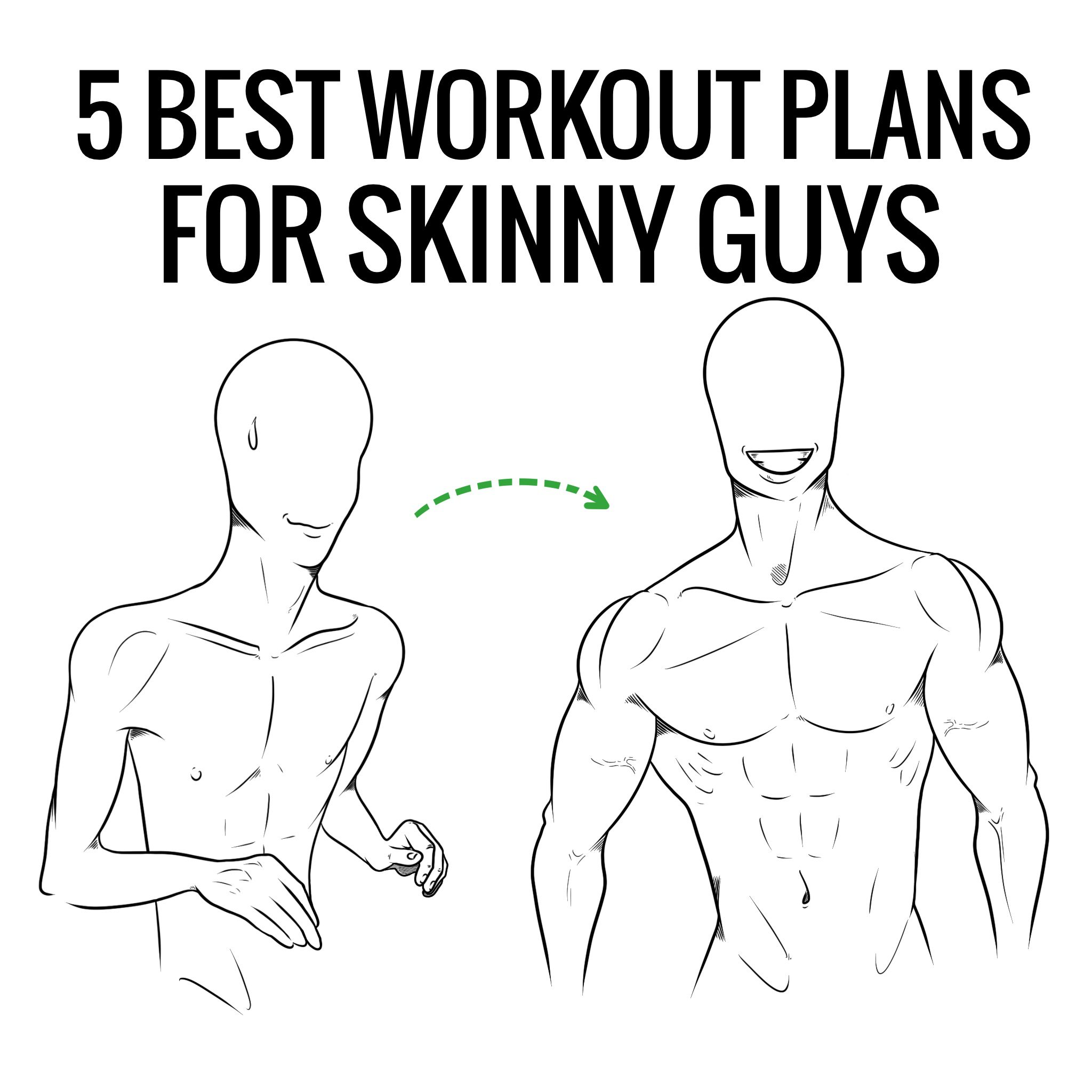 5 Best Workout Plans for Skinny Guys to Build Muscle Fast in 2021